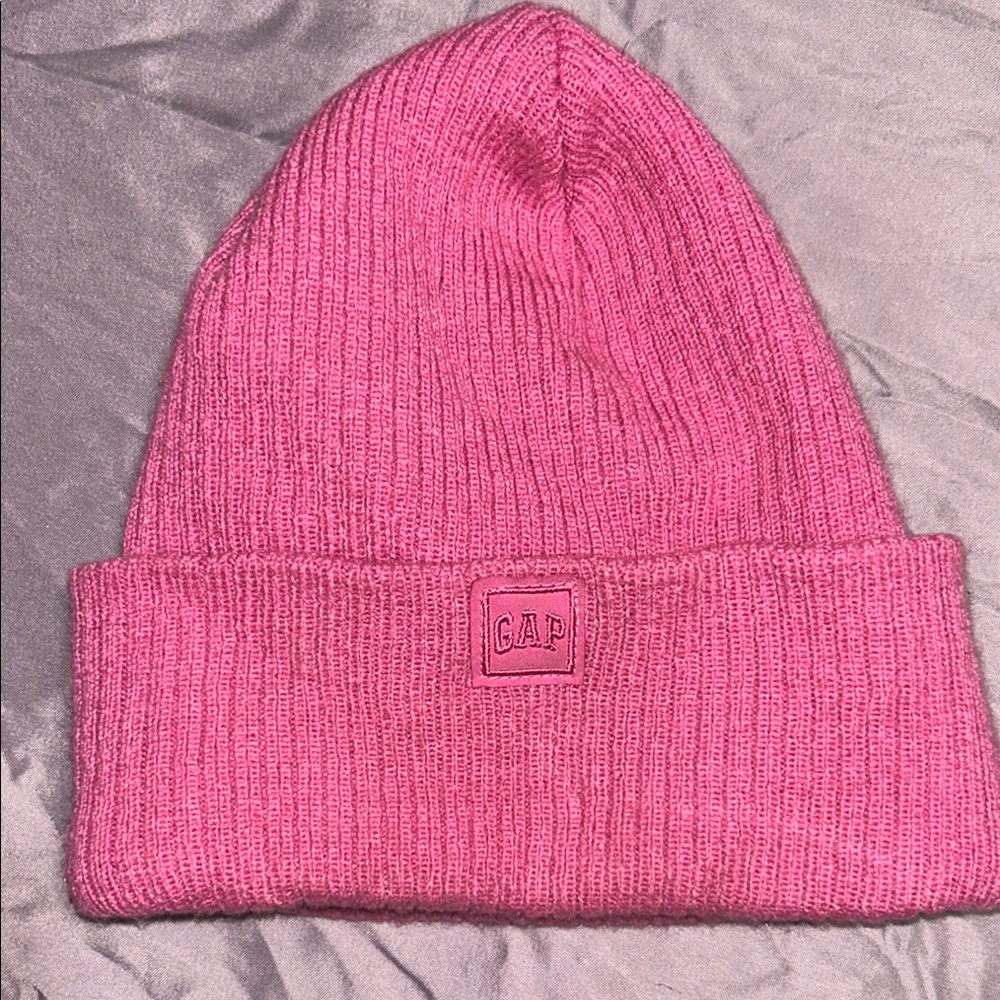GAP Pink Knit Beanie